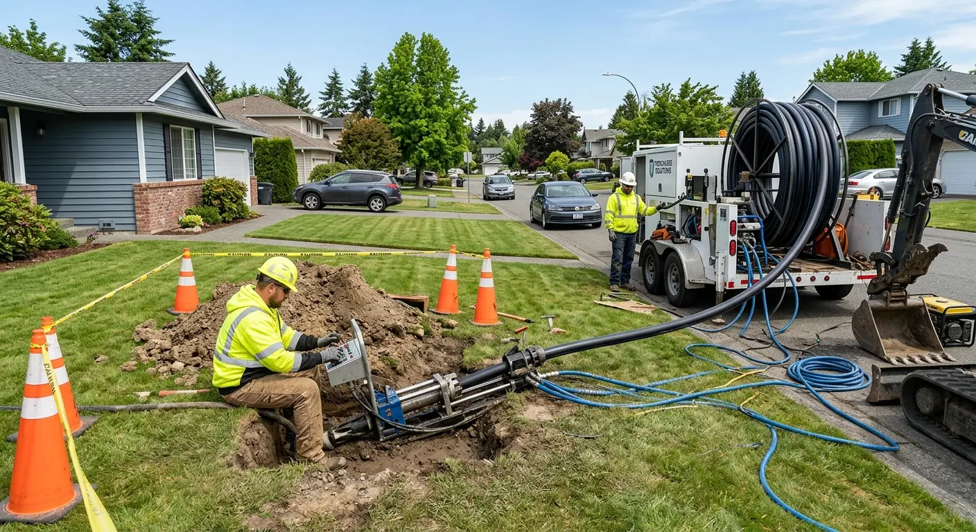 Sewer Line Cleaning in Kent, WA